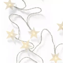 Ghirlanda di luci 24 LED (4,6 m) Stelle cadenti Bianco caldo