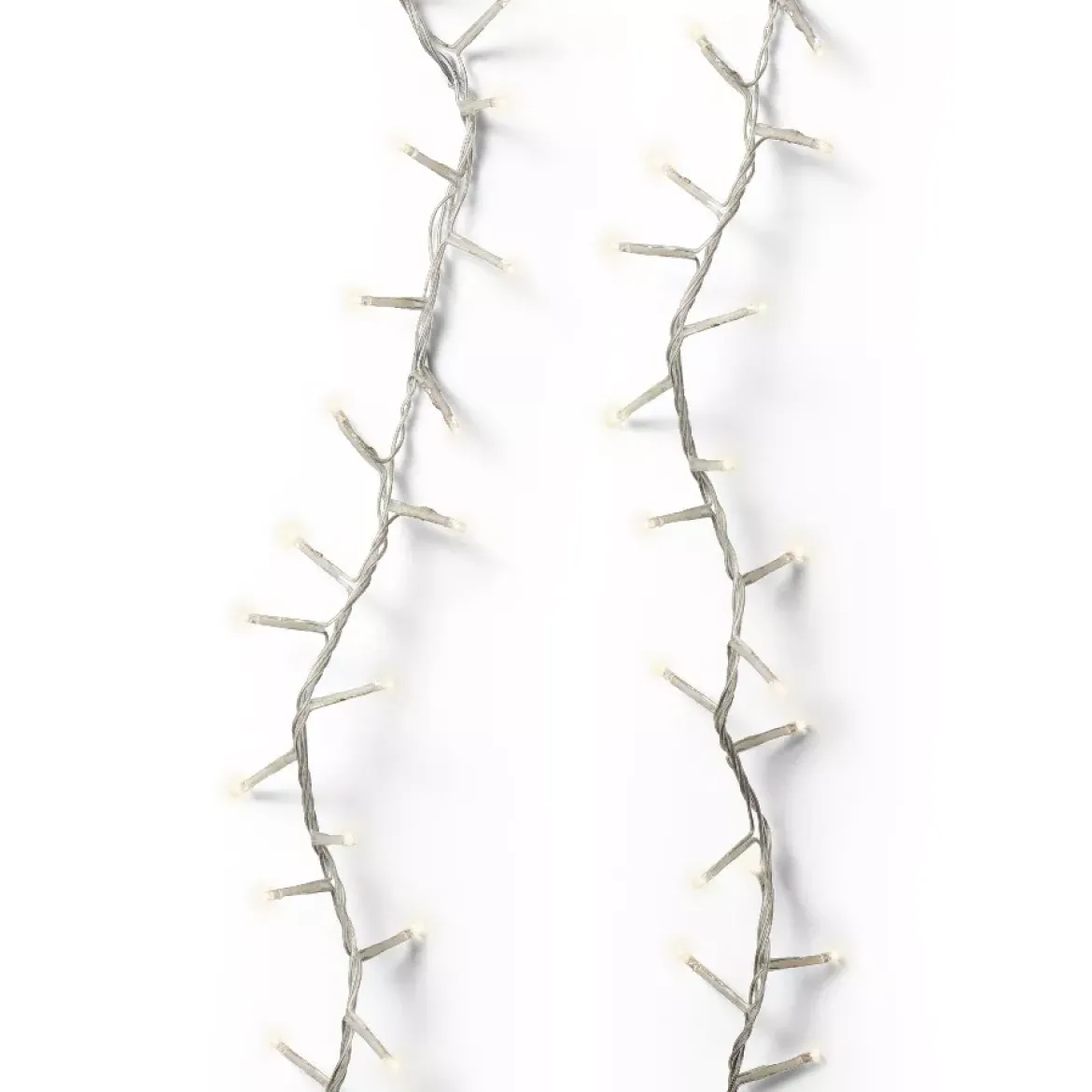 Ghirlanda di luci 45 m 2000 LED cavo trasparente NewLuxe Bianco caldo