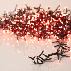 Ghirlanda di luci 22,5 m 1000 LED cavo verde NewLuxe Rosso