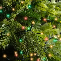 Ghirlanda di luci 22,5 m 1000 LED cavo verde NewLuxe Tricolore Verde/Rosso/Bianco