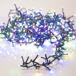 Ghirlanda di luci 45 m 2000 LED cavo verde NewLuxe Multicolor