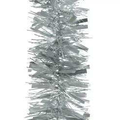 Ghirlanda di Natale (Ø10 cm) (2 m) Alpine destructurée Argento