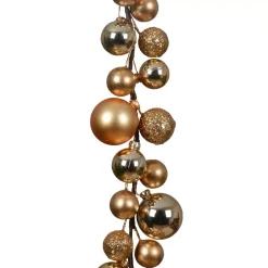 Ghirlanda di Natale (180 cm) Palline di Natale Oro