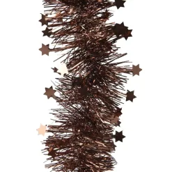 Ghirlanda di Natale (Ø9 cm) Stelle Alpine Caffè