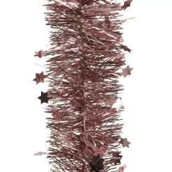 Ghirlanda di Natale (Ø10 cm) étoilée Alpine Rosa antico