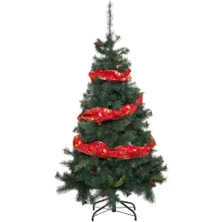 Ghirlanda di Natale Poinsettia Rosso