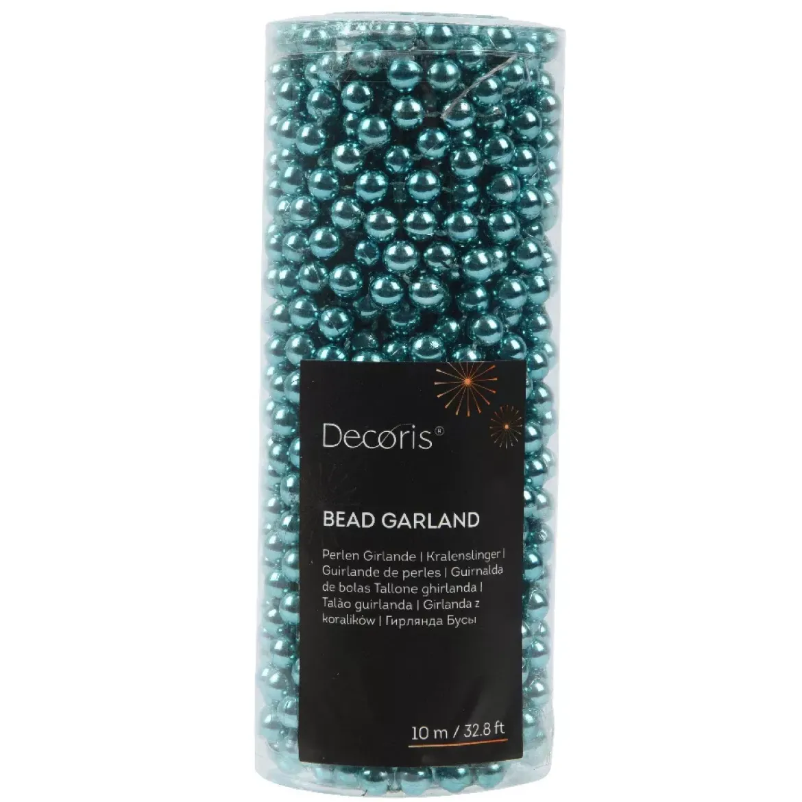 Ghirlanda di perle (10 m) Alpine Blu brillante