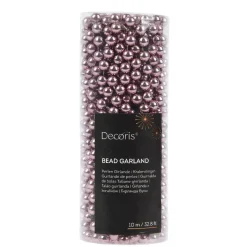Ghirlanda di perle (10 m) Alpine Rosa antico