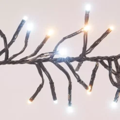 Ghirlanda luminosa Boa 21,80 m Bicolore 3000 LED bianco caldo e bianco freddo CV