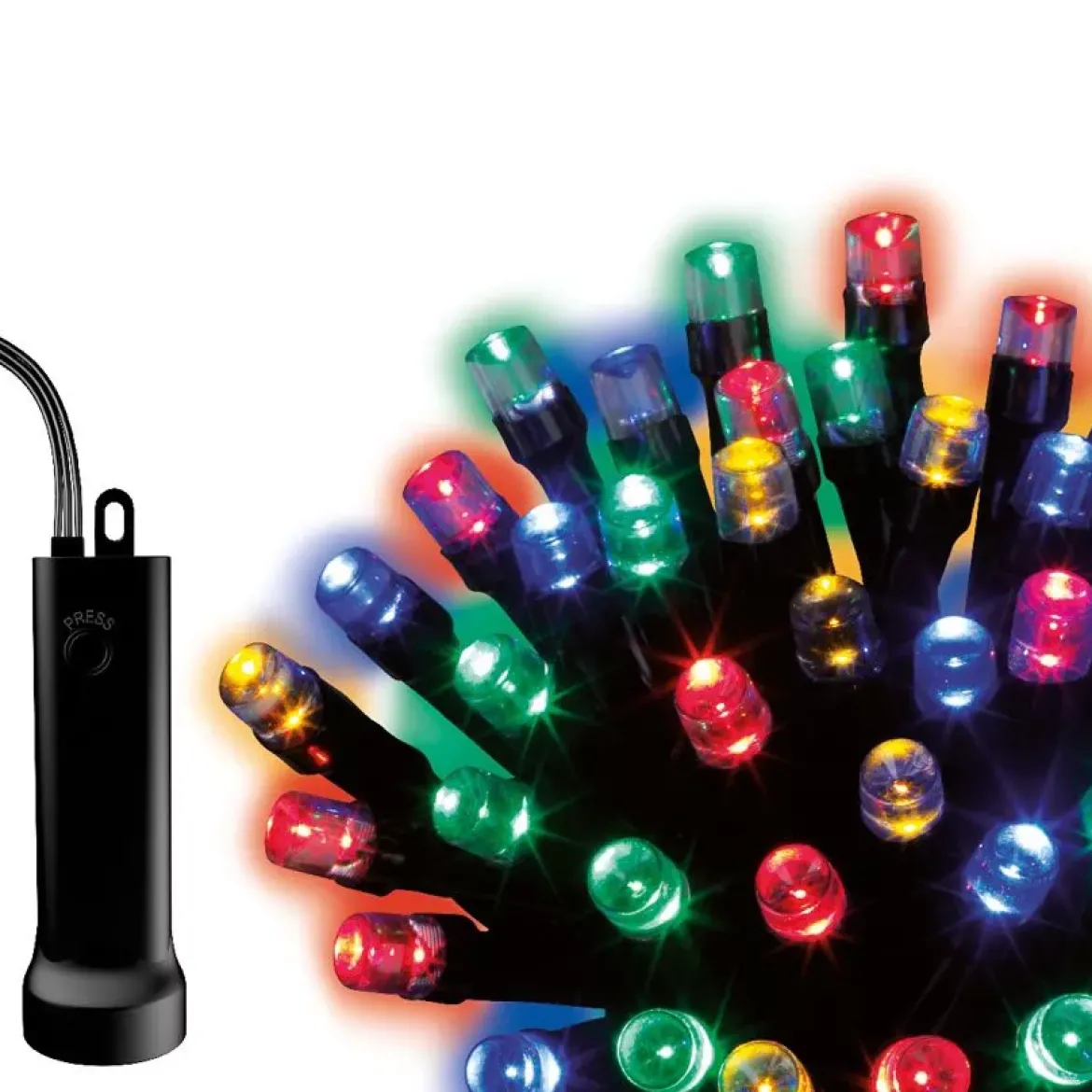 Ghirlanda luminosa Durawise 14,30 m Multicolore 192 LED CN