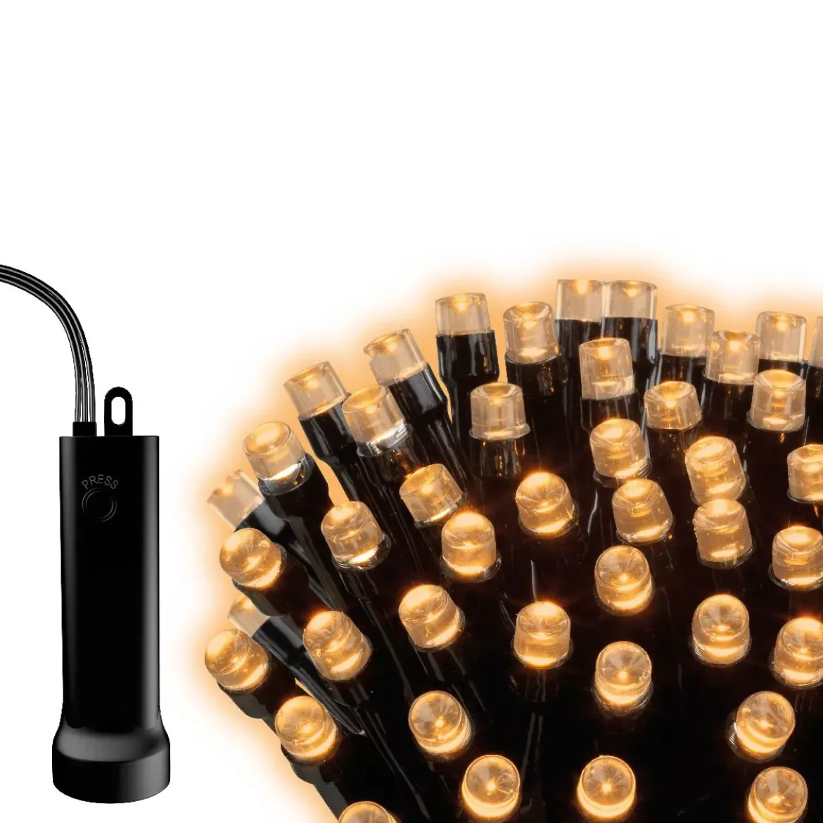 Ghirlanda luminosa Durawise 27,50 m Bianco caldo 368 LED CN