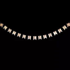 Ghirlanda luminosa Lettere Joyeux Noel a pile Bianco caldo 15 LED