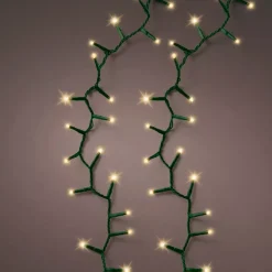 Ghirlanda luminosa 22,50 m 1000 LED cavo verde Luxe Bianco caldo Champagne
