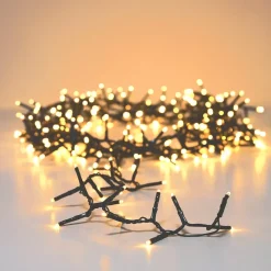 Ghirlanda luminosa 22,50 m 1000 LED cavo verde Luxe Bianco caldo Champagne