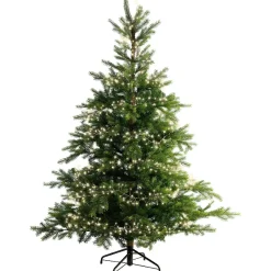 Ghirlanda luminosa 12 m 960 Micro LED cavo argento Luxe Bianco caldo
