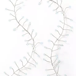 Ghirlanda luminosa 6 m 480 Micro LED cavo argento Luxe Bianco freddo