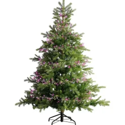 Ghirlanda luminosa 6 m 480 Micro LED cavo argento Luxe Tricolore Rosa, bianco caldo e freddo