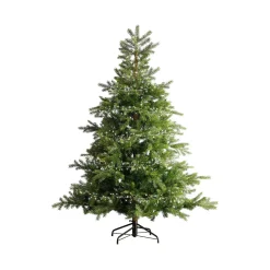 Ghirlanda luminosa 12 m 960 Micro LED cavo argento Luxe bicolore Bianco caldo e freddo