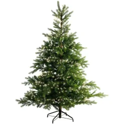 Ghirlanda luminosa 12 m 960 Micro LED cavo nero Luxe Bianco caldo