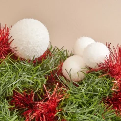 Ghirlanda per albero di Natale (270 cm) Festività  Rosso e Verde