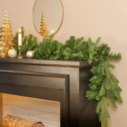 Ghirlanda per albero di Natale (280 cm - D8) Glorious Verde abete