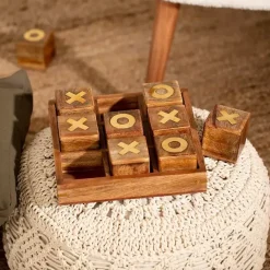 Gioco del tris Legno