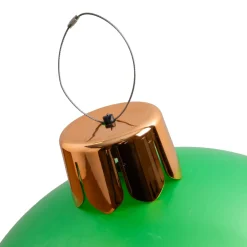 Grande pallina di Natale gonfiabile D65 cm Verde