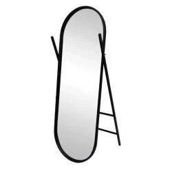 Grande specchio da appoggiare (150 cm) Refleto Nero