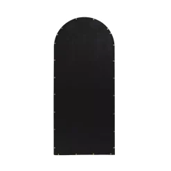 Grande specchio da parete in metallo (Alt 180 cm) Dallas Dorato