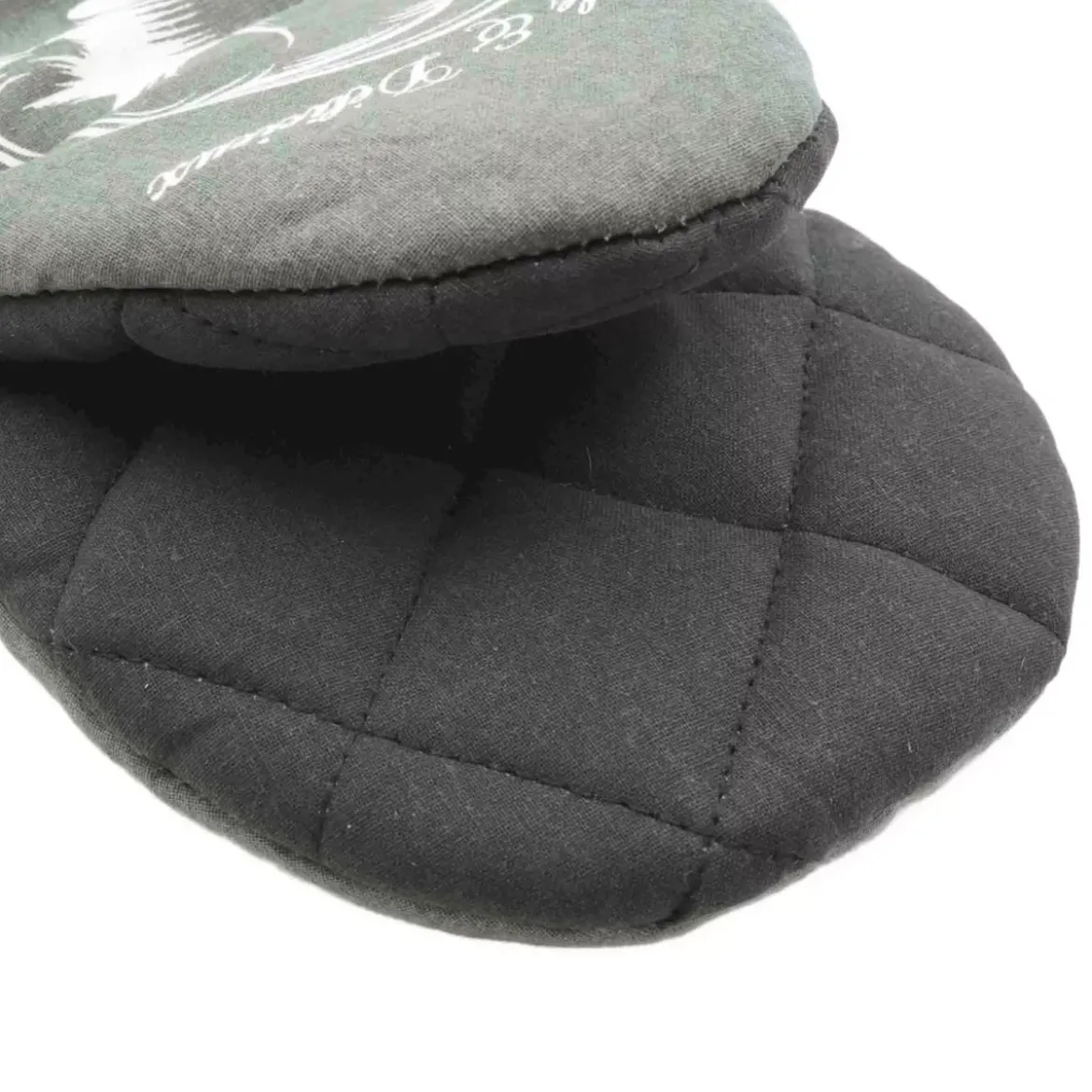Guanto da cucina in cotone (24,5 x 14,5 cm) Grand Chef Grigio