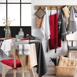 Guanto e presina cotone riciclato Cuisiline Beige