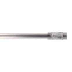 Kit asta per tenda estensibile (L210 - L380 cm / D19 mm) Lilla Argento