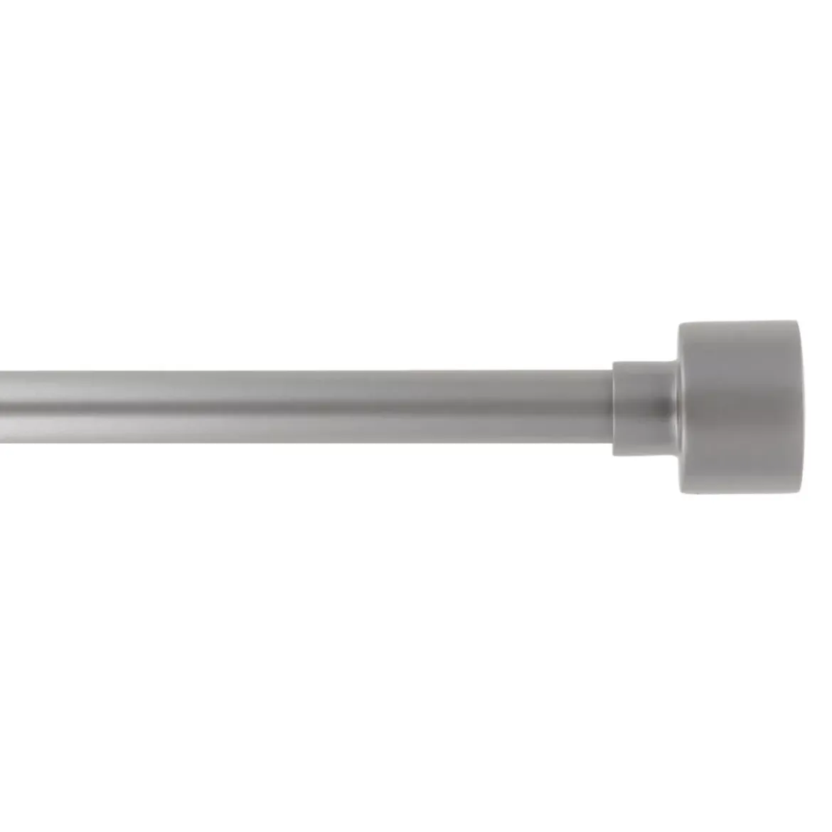 Kit asta tenda estensibile (L120 - 210 cm / D19 mm) Palermo Grigio argento