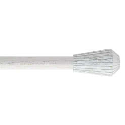 Kit asta tenda estensibile (L120 - 210 cm / D19 mm) Pisa Bianco e Oro