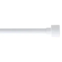 Kit asta tenda estensibile (L210 - L380 cm / D19 mm) Palermo Bianco opaco