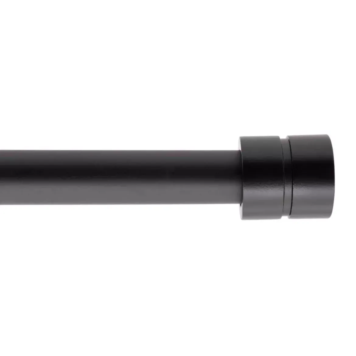 Kit asta tenda estensibile (L120 - L210 cm / D19 mm) Cesena Nero opaco
