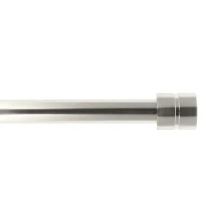 Kit asta tenda estensibile (L210 - L380 cm / D28 mm) Cesene Argento