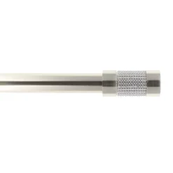Kit asta tenda estensibile (L120 - L210 cm / D28 mm) Viola Argento