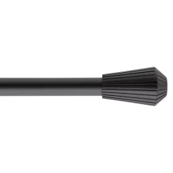 Kit asta tenda estensibile (L120 - 210 cm / D19 mm) Pisa Nero opaco