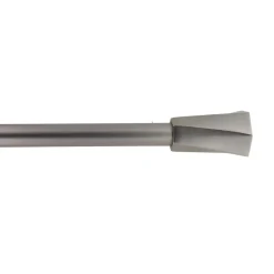 Kit asta tenda estensibile (L120 - L210 cm / D19 mm) Vinyasa Argento