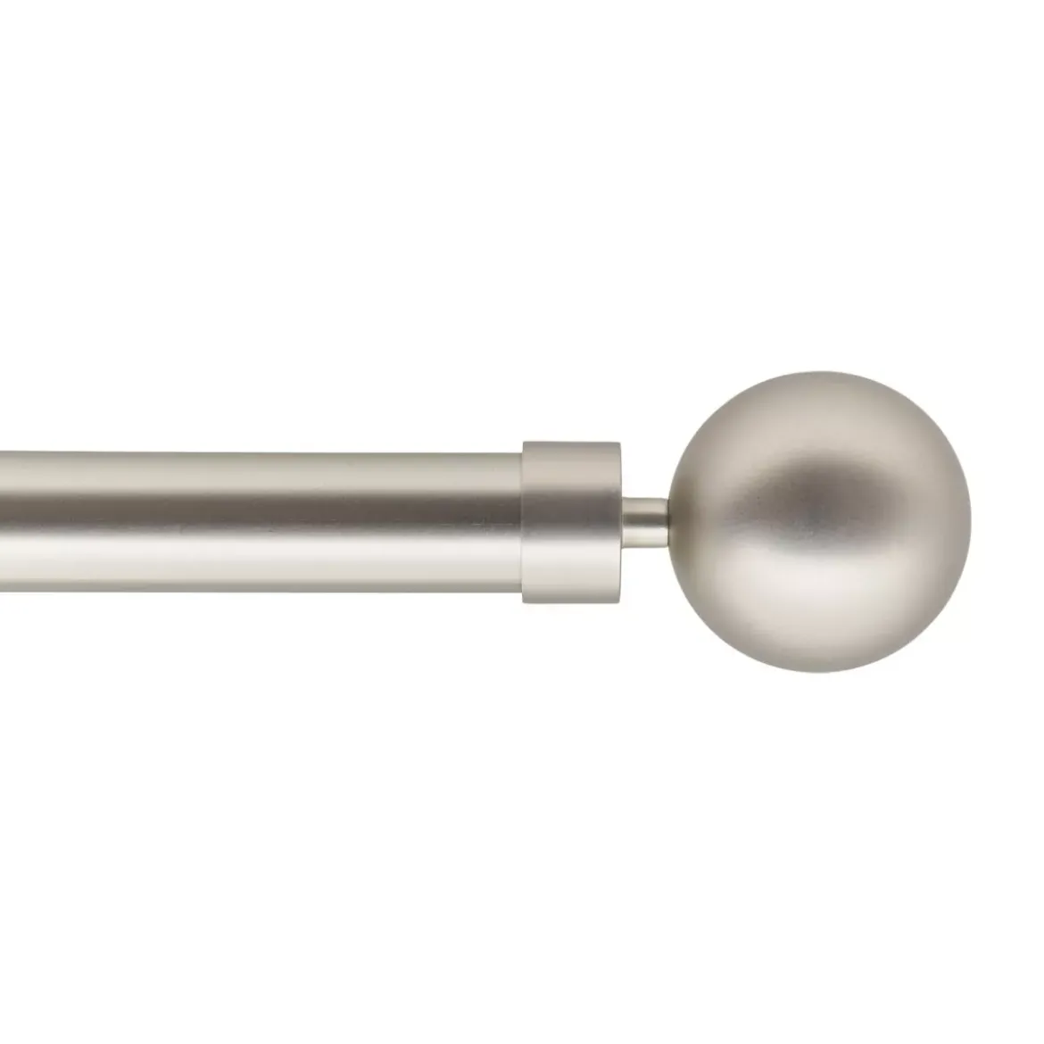 Kit asta tenda estensibile (L160 - L300 cm / D28 mm) Hera Argento