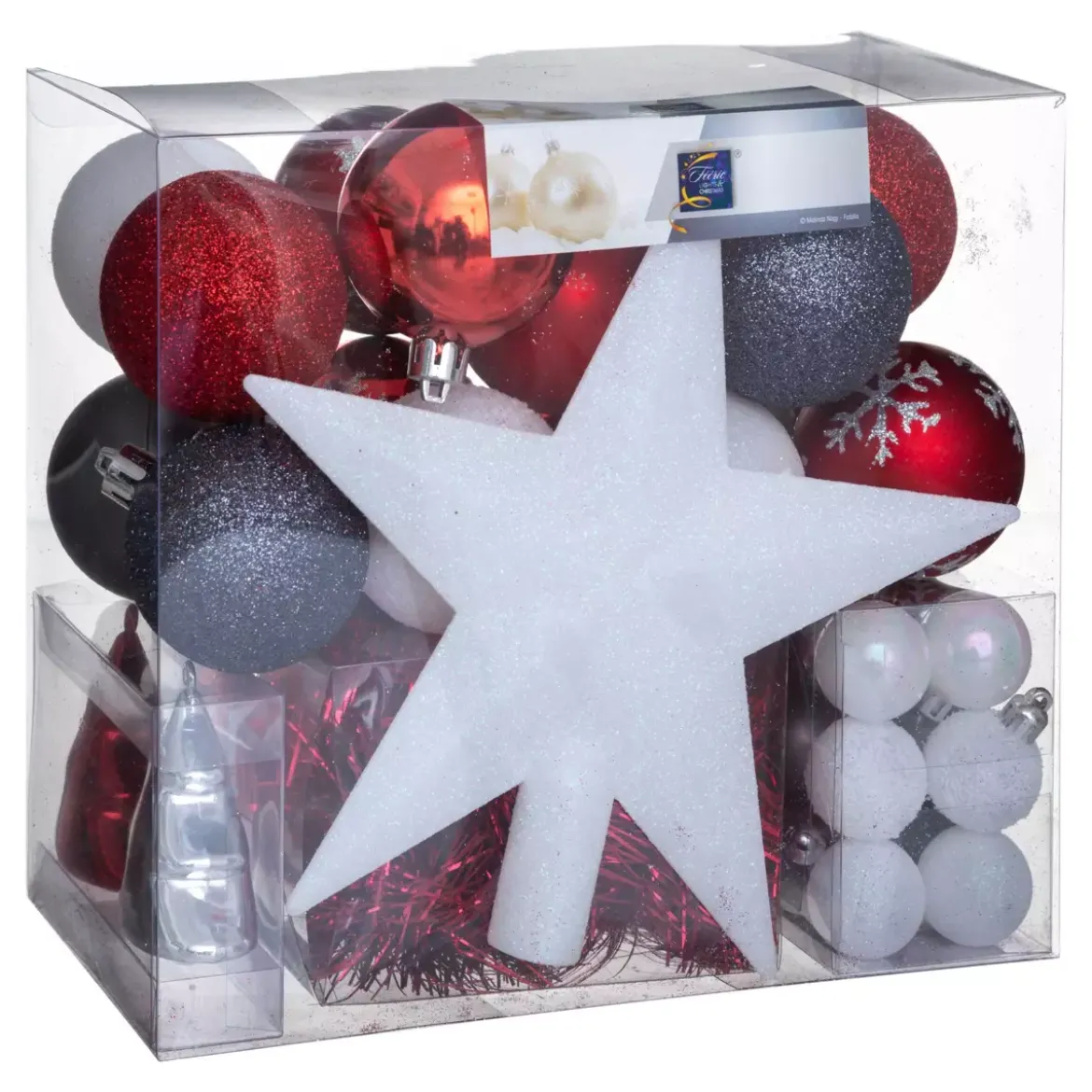 Kit di decorazioni di Natale Aspen Grigio scuro