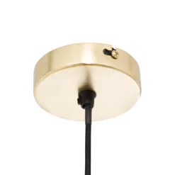 Lampada a sospensione in metallo (56 x 42 cm) Arlo Oro
