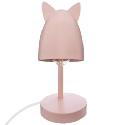 Lampada da scrivania bambini (H31 cm) Orecchie Rosa
