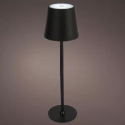 Lampada da tavolo cavo USB (H37 cm) Brooklyn - Nero
