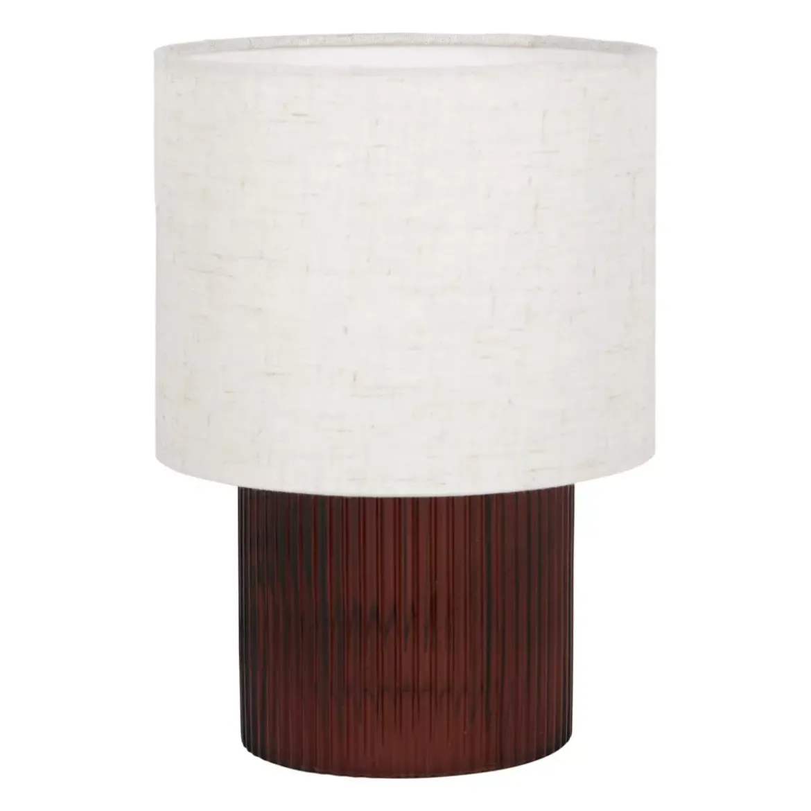 Lampada da tavolo (22 cm) Teca Marrone