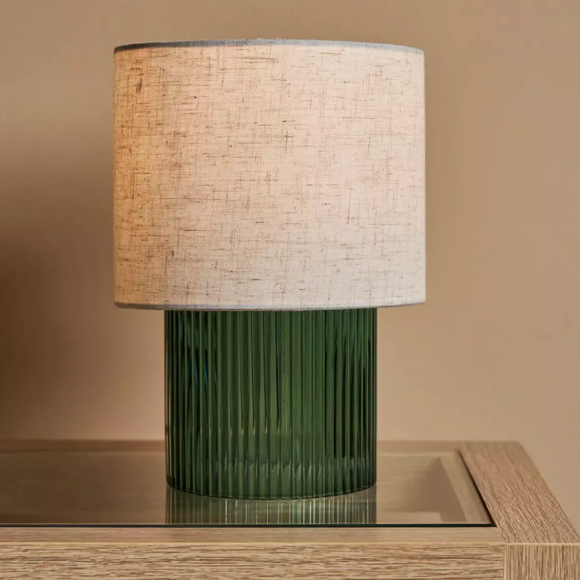 Lampada da tavolo (22 cm) Teca Verde