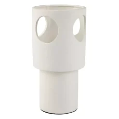 Lampada da tavolo in Ceramica (H27 cm) Nova Bianca