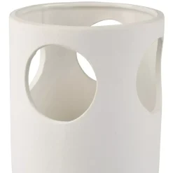 Lampada da tavolo in Ceramica (H27 cm) Nova Bianca