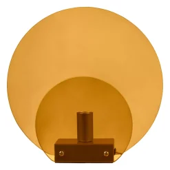 Lampada da tavolo in vetro (D22 cm) Bowie Arancione